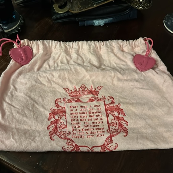 Vintage Juicy Couture black purse with gold chain accents - Picture 6 of 6